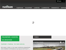 Tablet Screenshot of fairtrans.dk